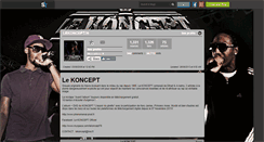 Desktop Screenshot of lekoncept76.skyrock.com