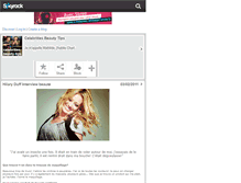 Tablet Screenshot of celebrities-beauty-tips.skyrock.com