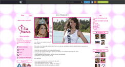 Desktop Screenshot of miss--france2011.skyrock.com