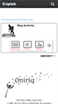 Mobile Screenshot of 0niriq.skyrock.com