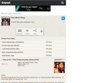 Tablet Screenshot of glee-en-ecoute.skyrock.com
