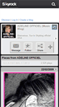 Mobile Screenshot of adeline-0fficiel.skyrock.com