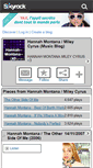 Mobile Screenshot of hannah--montana--x3.skyrock.com