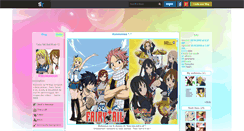 Desktop Screenshot of fairy-tail-and-k-on.skyrock.com