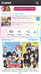 Mobile Screenshot of fairy-tail-and-k-on.skyrock.com