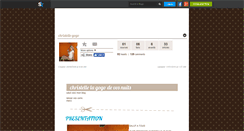 Desktop Screenshot of christelle-gogo.skyrock.com