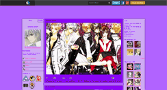 Desktop Screenshot of manga-vampire-knight.skyrock.com