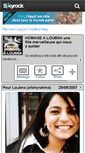 Mobile Screenshot of homage-a-loubna.skyrock.com