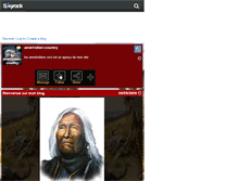 Tablet Screenshot of amerindien-country.skyrock.com