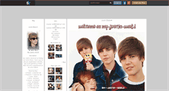 Desktop Screenshot of my--justin--world.skyrock.com