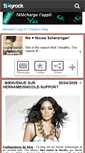 Mobile Screenshot of hernameisnicole-support.skyrock.com