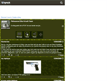 Tablet Screenshot of airsoft13330.skyrock.com