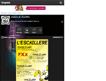 Tablet Screenshot of escaillons.skyrock.com