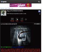 Tablet Screenshot of poltergeistxpurple.skyrock.com