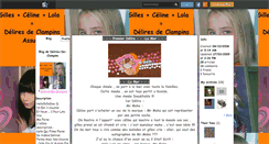 Desktop Screenshot of delires-de-clampins.skyrock.com