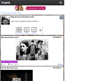 Tablet Screenshot of harry-hermione-ron24.skyrock.com