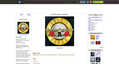 Desktop Screenshot of guns-n-roses9.skyrock.com