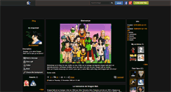 Desktop Screenshot of les-dragonball.skyrock.com