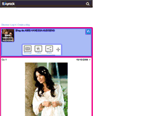 Tablet Screenshot of amie-vanessa-hudgens.skyrock.com