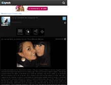 Tablet Screenshot of deylice-brune.skyrock.com