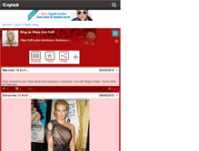 Tablet Screenshot of hilary---duff.skyrock.com