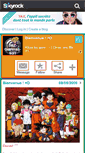 Mobile Screenshot of dbz-gotrunks-sgt.skyrock.com