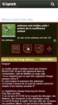 Mobile Screenshot of defendanimals.skyrock.com