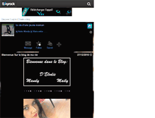 Tablet Screenshot of elodiemandymaily.skyrock.com
