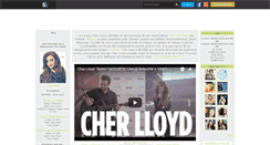 Desktop Screenshot of chers-lloyd.skyrock.com