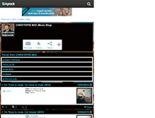Tablet Screenshot of christophe-mae44300.skyrock.com