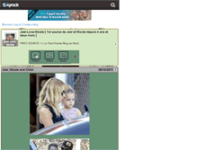 Tablet Screenshot of joel-love-nicole.skyrock.com