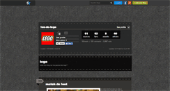 Desktop Screenshot of fou-de-lego.skyrock.com