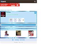 Tablet Screenshot of amandine---02.skyrock.com