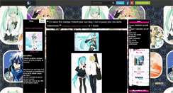 Desktop Screenshot of miku-x-len.skyrock.com