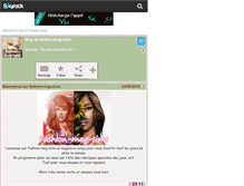 Tablet Screenshot of fashion-mag-sims.skyrock.com