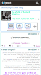 Mobile Screenshot of dream-elle.skyrock.com
