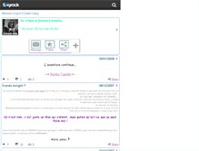 Tablet Screenshot of dream-elle.skyrock.com