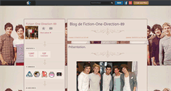 Desktop Screenshot of fiction-one-direction-89.skyrock.com