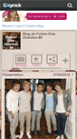 Mobile Screenshot of fiction-one-direction-89.skyrock.com