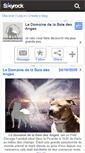 Mobile Screenshot of domainedelabaiedesanges.skyrock.com