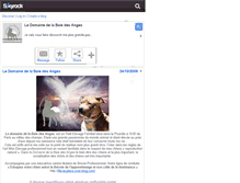 Tablet Screenshot of domainedelabaiedesanges.skyrock.com