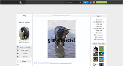 Desktop Screenshot of glint-of-secret.skyrock.com