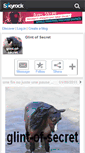 Mobile Screenshot of glint-of-secret.skyrock.com