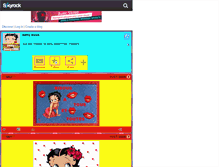 Tablet Screenshot of betty-boop1990.skyrock.com