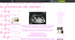 Desktop Screenshot of la-grossesse-de-maman.skyrock.com