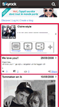 Mobile Screenshot of claire-style.skyrock.com