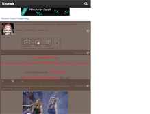 Tablet Screenshot of glamour-avril.skyrock.com