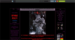 Desktop Screenshot of goth-reality.skyrock.com