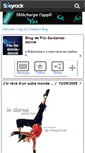 Mobile Screenshot of fiic-sa-danse-donne.skyrock.com