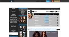 Desktop Screenshot of mlle-lovatodemi.skyrock.com